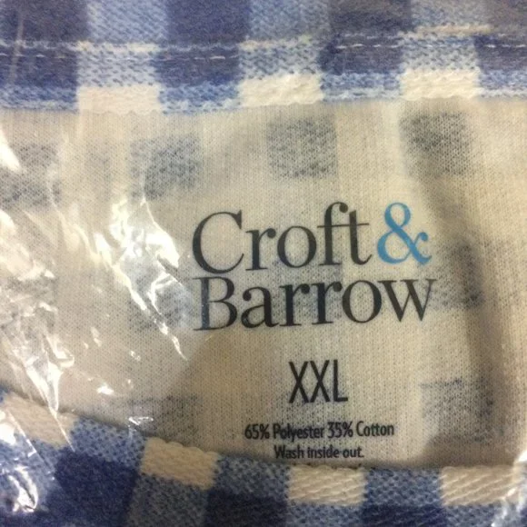 Croft & Barrow Lightweight French Terry Top XXL - Picture 4 of 5